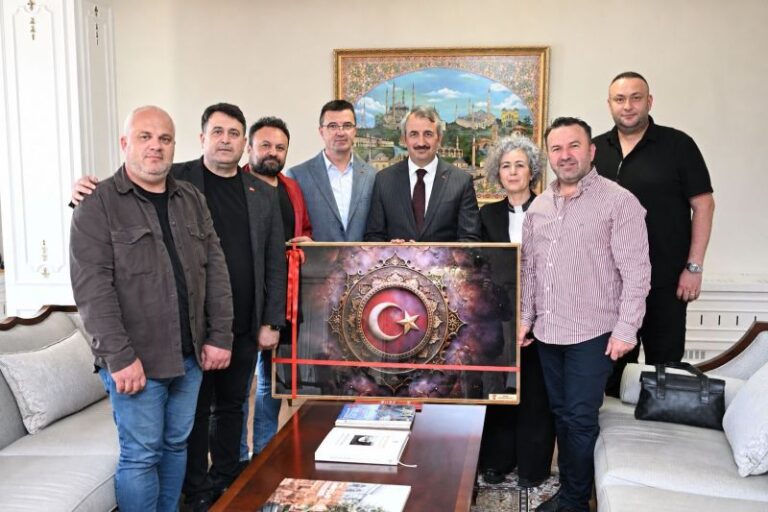 Edirne Gazeteciler Derneği’nden Vali Yunus Sezer’e Ziyaret