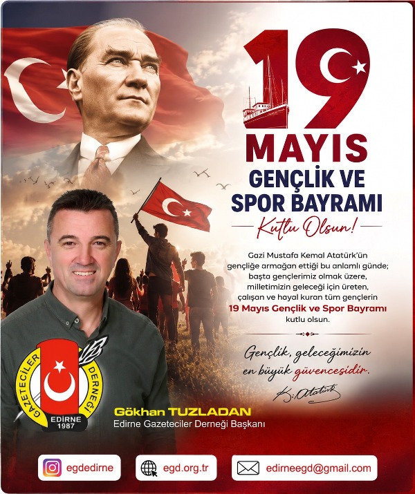TUZLADAN: “19 MAYIS, MİLLETİN İNANÇ VE KARARLILIKLA YAZDIĞI DİRİLİŞ DESTANIDIR”