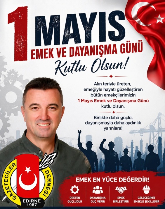 TUZLADAN’DAN 1 MAYIS MESAJI: “EMEK HER ALANDA EN YÜCE DEĞERDİR”
