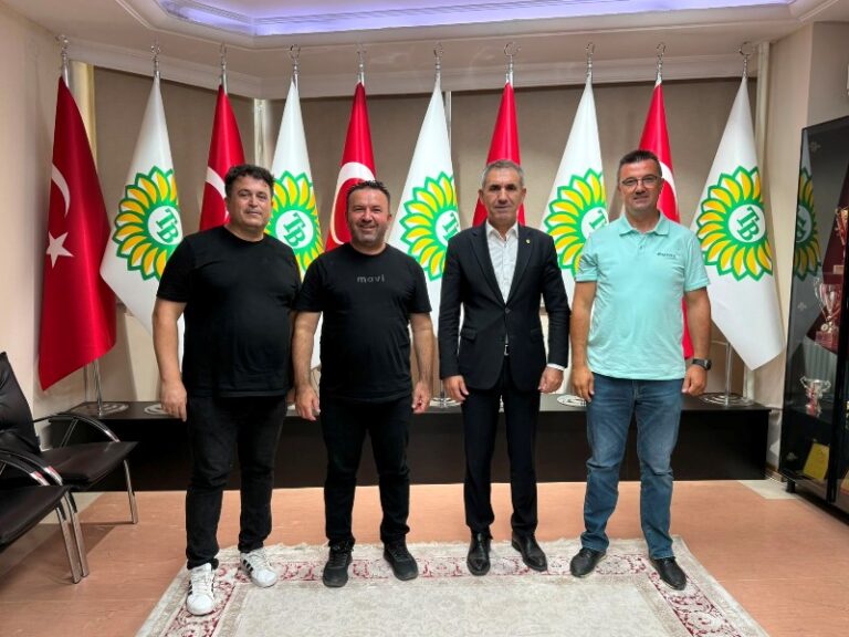 Edirne Gazeteciler Derneği’nden Trakya Birlik Başkanı Şafak Kırbiç’e Ziyaret