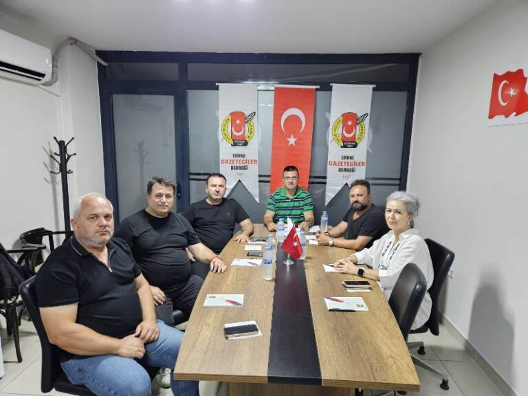 EDİRNE GAZETECİLER DERNEĞİ YENİ YERİNDE!