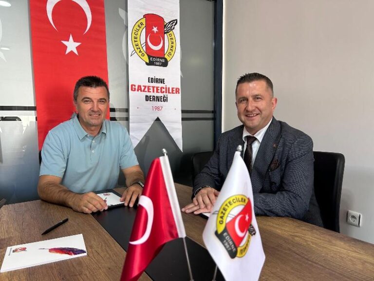 LALAPAŞA BELEDİYE BAŞKANI ZAFER SEZGİN GELDİ’DEN EGD’YE HAYIRLI OLSUN ZİYARETİ
